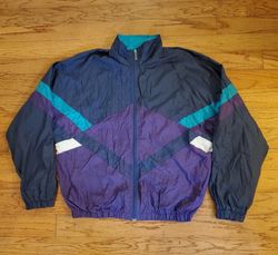 Veste coupe-vent à motifs fous