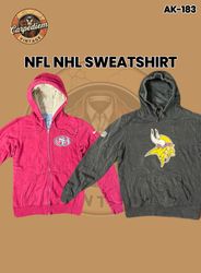 NFL NHL Sweatshirt Ak-183