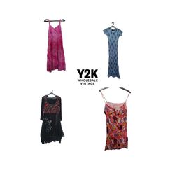 00s European Mix midi dresses (YEV13)