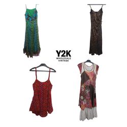 00s European Mix midi dresses (YEV16)