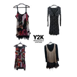 00s European Mix midi dresses (YEV19)