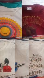 Single stitched vintage printed tshirts