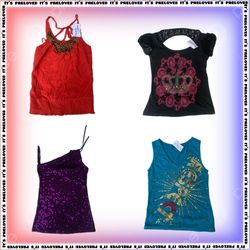Funky Beaded Y2k tops (SS-1240)