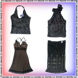 Thrift Witch Staples top, gonne e vestiti (SS-1241..