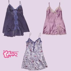 Vestidos Slip Purple Dream Y2K