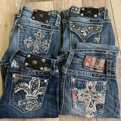 Miss Me True Religuon Jeans Bootcut