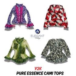 Y2K Pure Essence Cami Tops - EV0964
