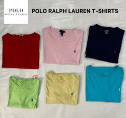 Marken-Polo Ralph Lauren Rundhals-T-Shirts