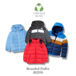 Giacca Puffer per Bambini con Marchio