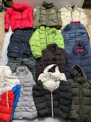 Mixed Brand Puffer Jackets: 13 Polo Ralph Lauren, ..
