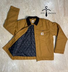 「Carharttリワークスタイルデトロイトジャケット」