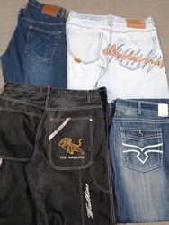 #122 Men Hiphop Baggy Jeans