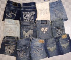 ANGLE'S AND OTHER BRAND MINI SKIRTS (ID 806)