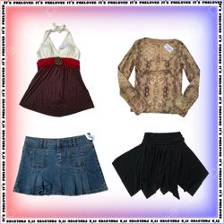 10 Things I Love About You- Y2K Tops and Mini Skir..