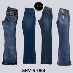 Jeans Acampanados – Estilo Denim Retro Auténtico Y..