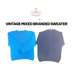 Vintage Mixed Branded Sweater