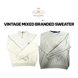 Vintage Mixed Branded Sweater