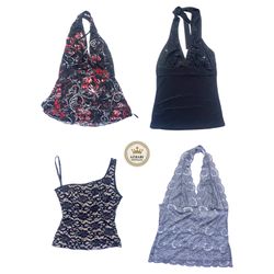 Y2K Halter Neck Tops AT 21