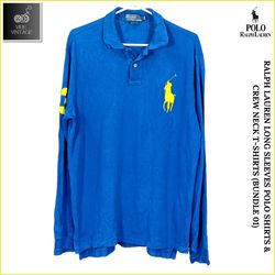 RALPH LAUREN LONG SLEEVES POLO SHIRTS & CREW NECK ..