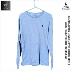 RALPH LAUREN LONG SLEEVES POLO SHIRTS & CREW NECK ..
