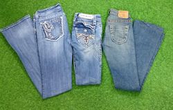 Jeans di marca mista (Miss Me, True Religion e Roc..