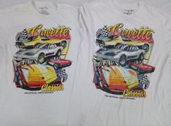 CR5164 Playera Vintage Retro de Velocidad de Carre..