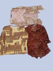 Y2k mix blouse