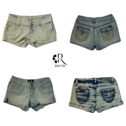 Y2k denim Unique shorts (RW-731)