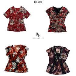 Y2k Earthy tone Fullsleeves mesh top (RE-1988)