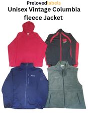 Unisex Vintage Columbia Fleece Jacket Bundle – ( W..