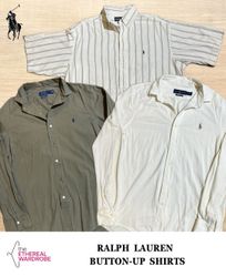 Chemises à boutons Polo Ralph Lauren 10 pièces