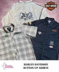 Chemises à boutons Harley Davidson 15 pièces