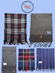 T1441 Ralph/Burberry/Barbour Écharpes