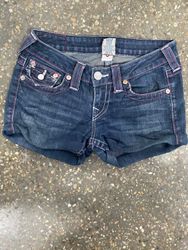 183 | Upcycled True Religion Shorts