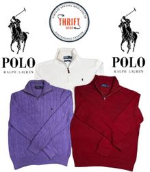 T1456 Ralph Lauren 1/4 Zip