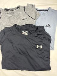 T-shirts Nike, Adidas et Under Armour – Lot mixte
