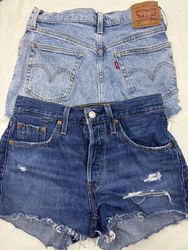 Levi’s Women’s Denim Cut-Off Shorts