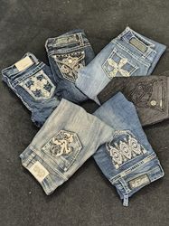 Y2k women's flared Mix brand jeans