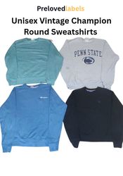 Unisex Vintage Champion Round Sweatshirt Bundle – ..