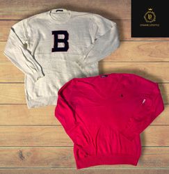 Maglione con marchio non marchiato