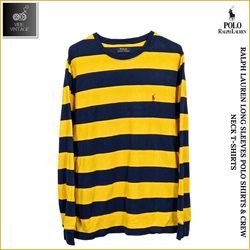 RALPH LAUREN T-SHIRTS À MANCHES LONGUES ET T-SHIRT..