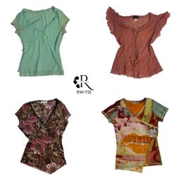 Y2k Soft Core Full sleeeve Tops(RW-732)