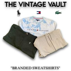 Branded Sweatshirts Including Polo Tommy Hilfiger ..