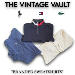 Branded Sweatshirts Including Polo Tommy Hilfiger ..