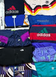 Vintage-Mix-Marken-Windbreaker-Jacken