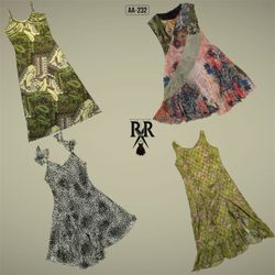 Y2K The Nature Vibe Summer Dresses (AA-232)