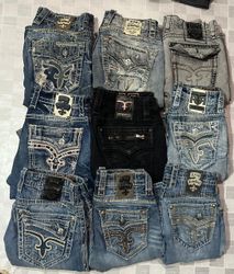 TRUE RELIGION  , ROCK REVIVAL JEANS (ID 1374)