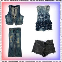 Denim Diaries waistcoats, pant, dresses, skirt (SS..