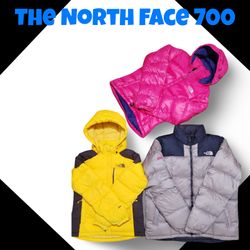 The North Face puffer Jackets 700 and 800