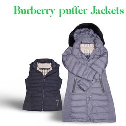 Casacos puffer da Burberry